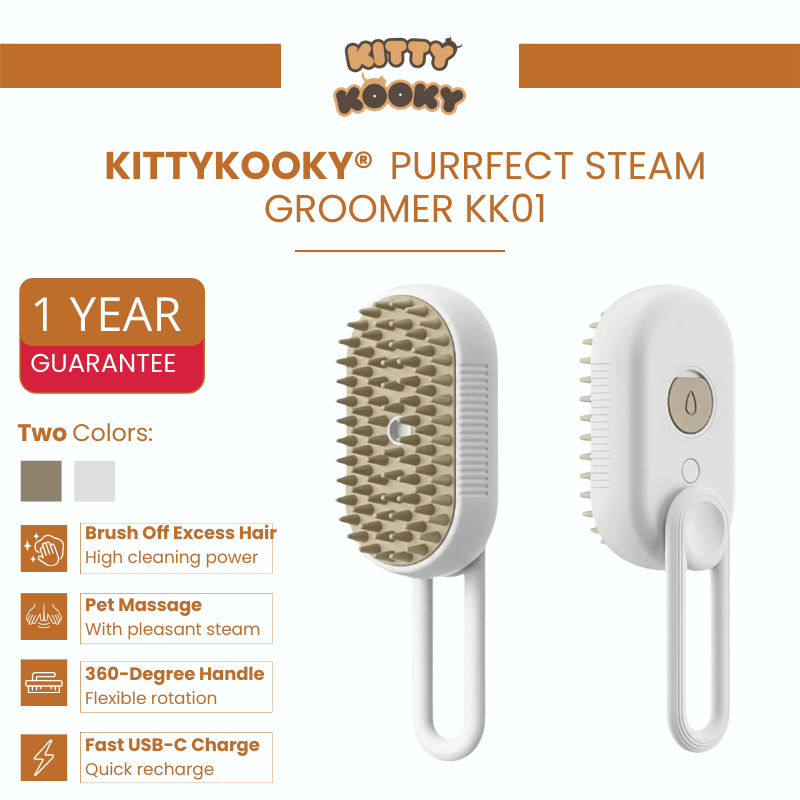 Kitty Kooky™ Purrfect Steam Groomer KK01