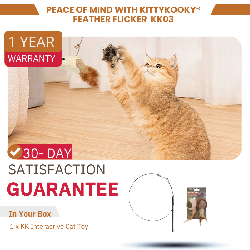 KittyKooky® Feather Flicker KK03