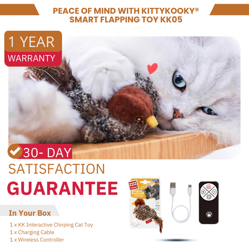 KittyKooky® Smart Flapping Toy KK05
