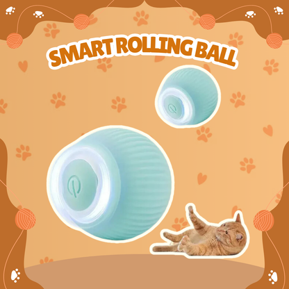 Smart Rolling Ball Cat Toy